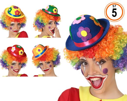 Sombrero Payaso Fieltro 5 St. 50403