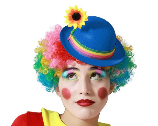 Sombrero Payaso Fieltro Azul 72347