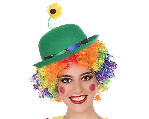 Sombrero Payaso Fieltro Verde 63528