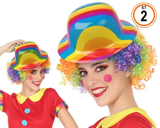 Sombrero Payaso Pvc 40190