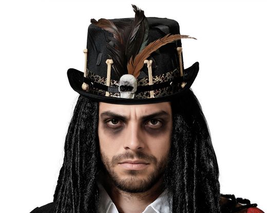 Sombrero Steampunk Negro 72349