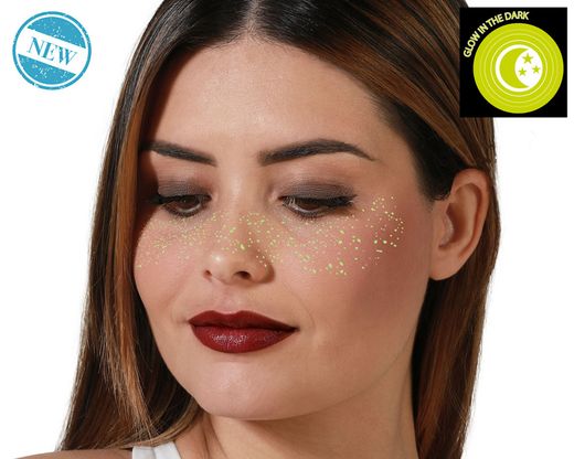 Tatuaje Cara Glow In The Dark 83316
