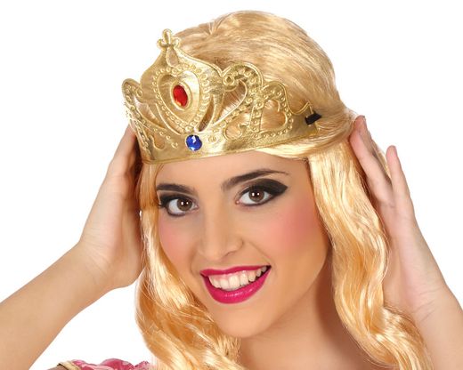 Tiara Princesa Dorado 49122