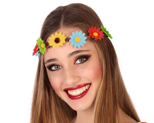 Tocado Flores Multicolor 67009