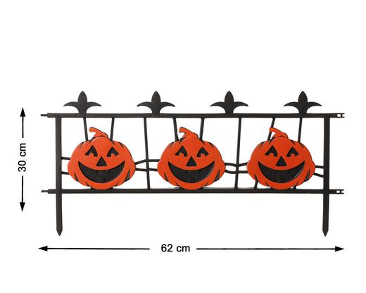 Valla Calabazas 62X30 Cm Plastico