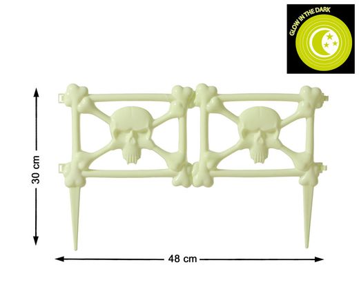 Valla Esqueleto 48X30 Cm Glow In The Dark