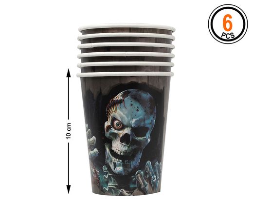 Vaso 10 Cm   6  Piezas