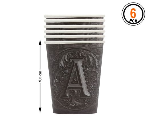 Vaso Carton Niña Muerta 6 U