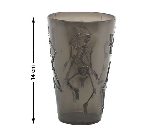 Vaso Halloween 14 Cm Negro